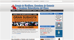 Desktop Screenshot of consejodemartillero.com.ar