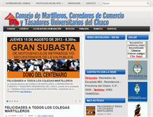 Tablet Screenshot of consejodemartillero.com.ar
